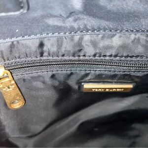 Tory Burch Black Tote with Elegant Design